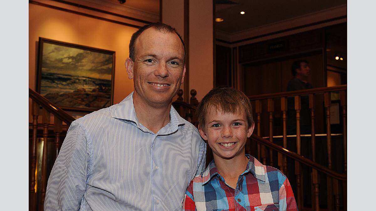 Junior Sports Awards 2012, Country Club: Doug and Oliver Marshall of Launceston