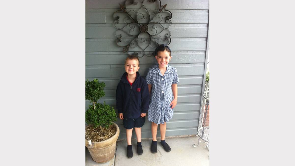  Maddisyn going into grade 2 and Lachlan into prep