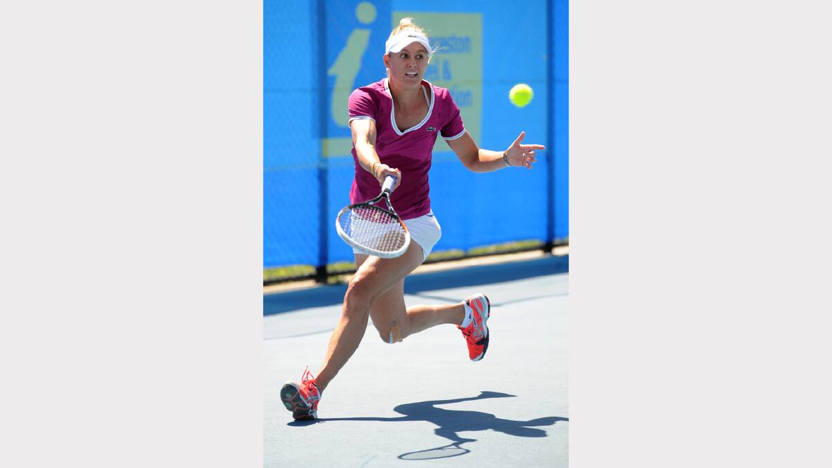  ITF Womens Tennis tournament in Launceston - day 2. Photos: Will Swan.