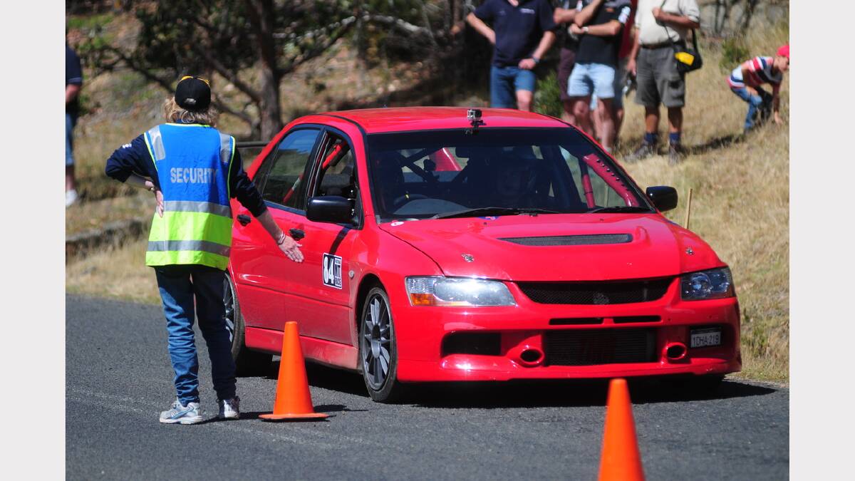 Poatina Road was closed for much of Sunday for the inaugural Poatina Mountain Race, which featured more than 50 drivers. Photos by Peter Sanders