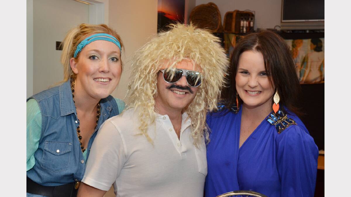 70s and 80s theme birthday for David Simpson, Old Macs Farm Cafe