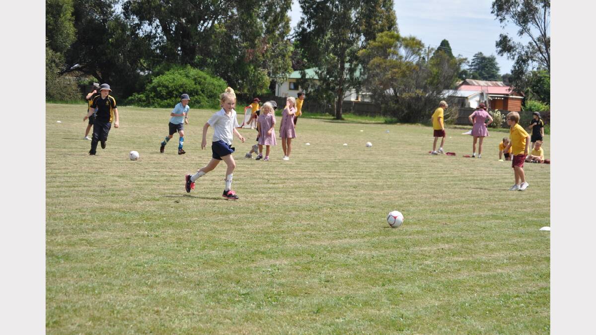 Meander Valley School's soccer gala day. Photos: Manika Dadson.