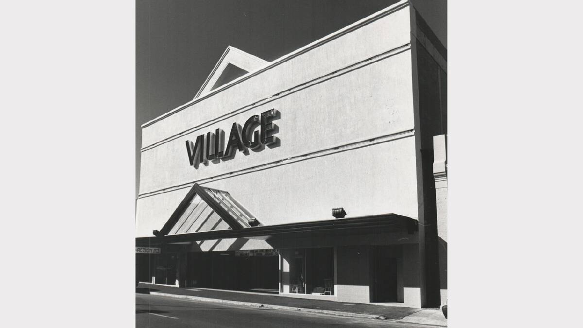 The new-look Village Cinemas. Photo: August 1989.