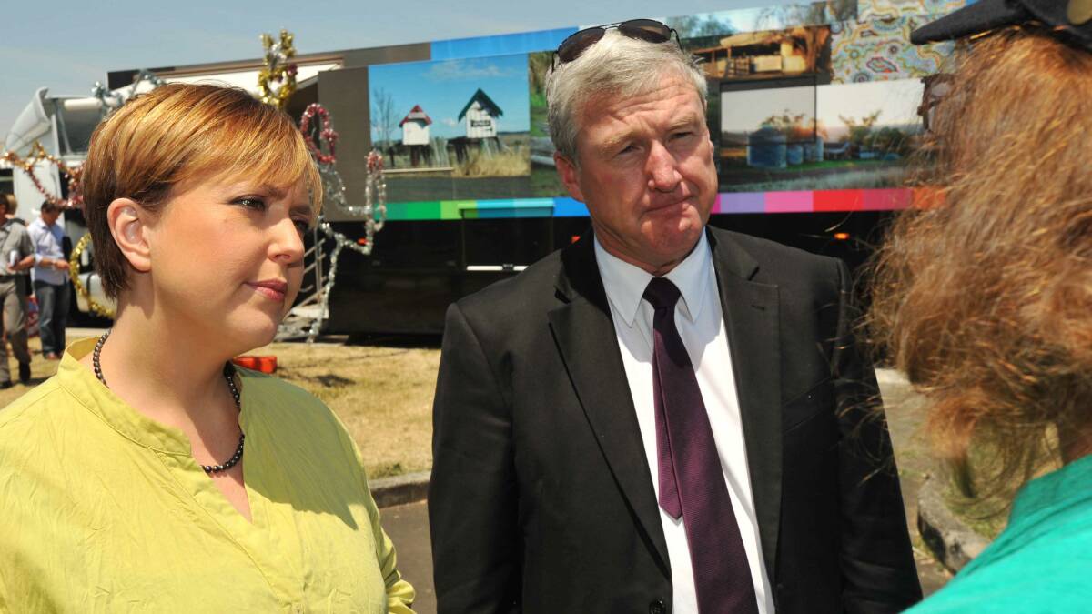Dunalley and Sorell recieve a visit from the Prime Minister and Premier