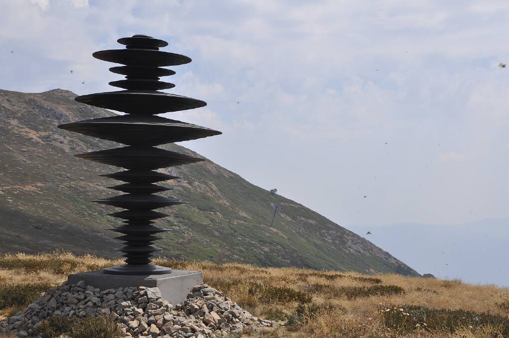 'Multiverse', by Ewen Coates, shortlisted for the 2013 Mt Buller Sculpture Award.