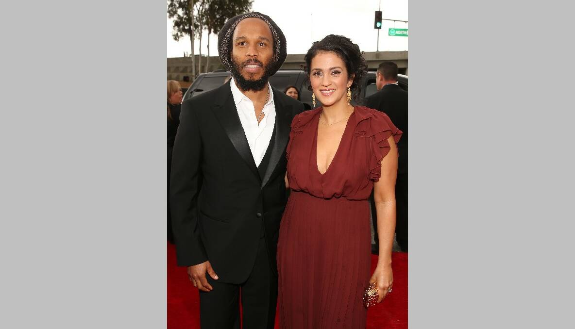 Celebrities grace the red carpet at the 2013 annual Grammy Awards ceremony. Photo: Getty Images