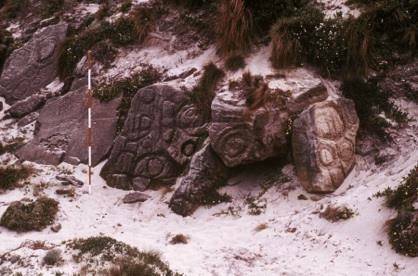 RETURNING CULTURE: The petroglyphs as they appeared in the 1960s. Picture: File