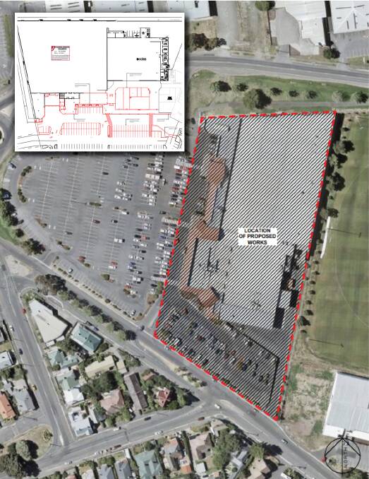 Stage three of the Kmart Plaza redevelopment has been lodged to City of Launceston council. Picture supplied