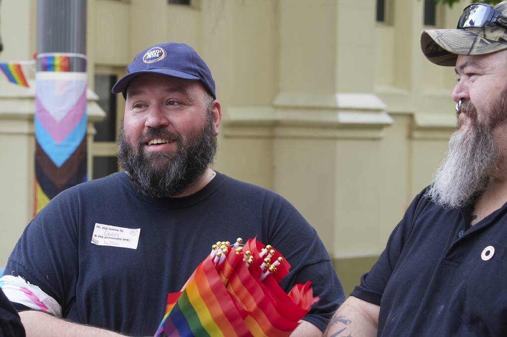 North West Pride president Garry Wakefield remembers when the anti-gay laws were repealed. Picture by Rod Thompson