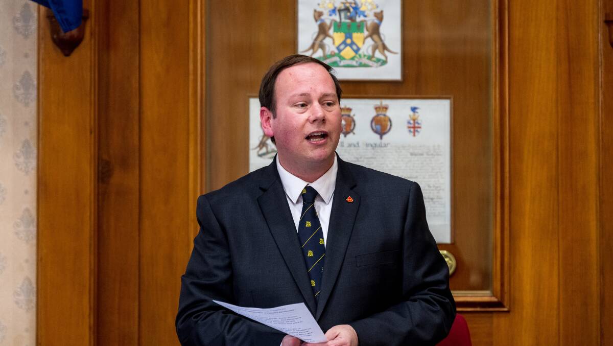 Councillor Gibson said he has faced a barrage of "homophobic rumours". 