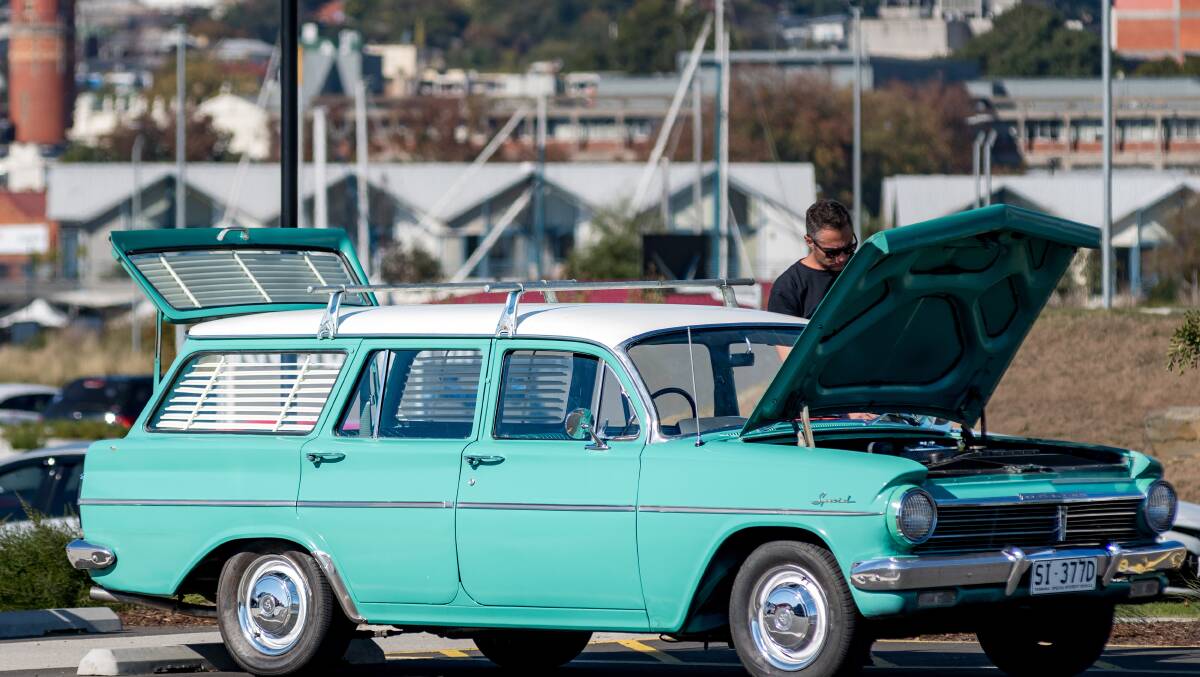 The Big 3 Car Show showcased Ford, Holden and Chrysler. Picture: Phillip Biggs