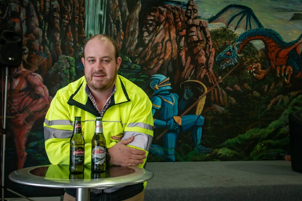 Boags Brewery manager Nathan Calman has been announced as the new chief executive of Tasmanian Farmers and Graziers Association. Picture by Paul Scambler