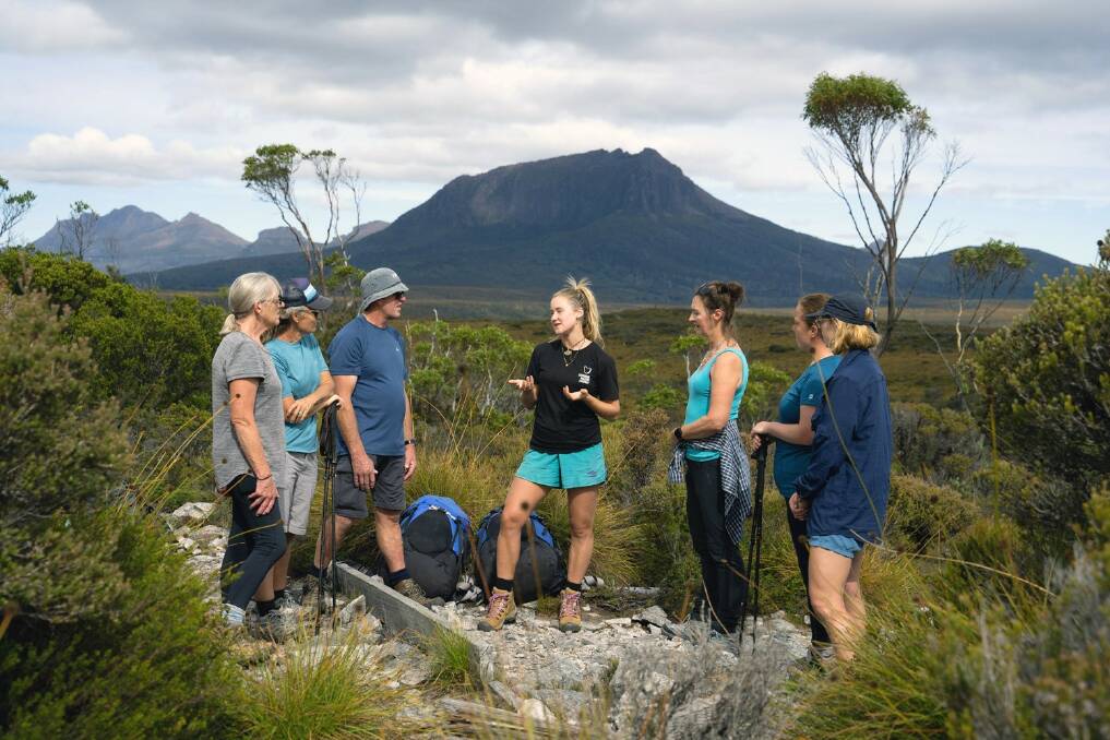 Tasmanian Walking Company inducted for its work in ecotourism. Picture supplied