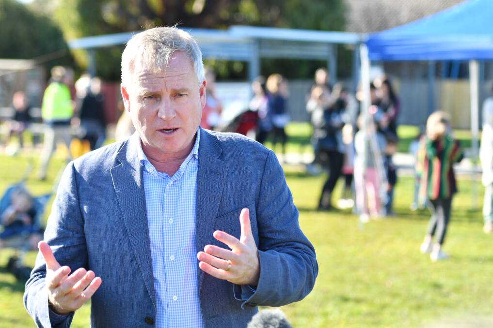 Premier Jeremy Rockliff confirmed he was expecting a decision by the end of August. Picture: Brodie Weeding