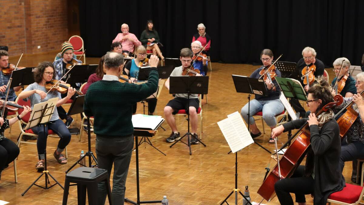 PRACTICE MAKES PERFECT: The TSO & Cradle Coast Orchestra workshop during Creative Coast. Picture: Molly Appleton