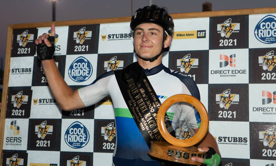 YOUNG GUN: Launceston's Hamish McKenzie took his maiden Wheel win in his fist senior year. Picture: Eve Woodhouse