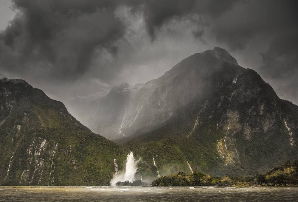 Our boat tour through Milford Sound and the Fiordland National Park.