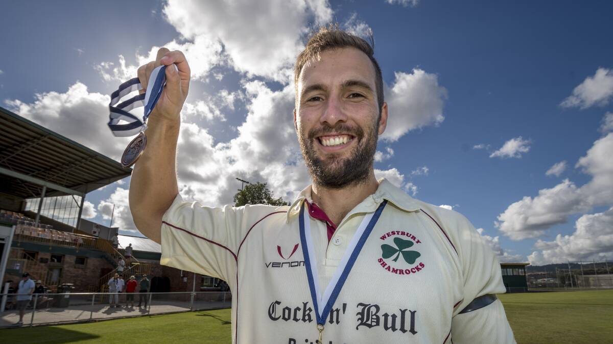 STAR MAN: Jono Chapman was named man of the match in the Cricket North grand final. Picture: Phillip Biggs
