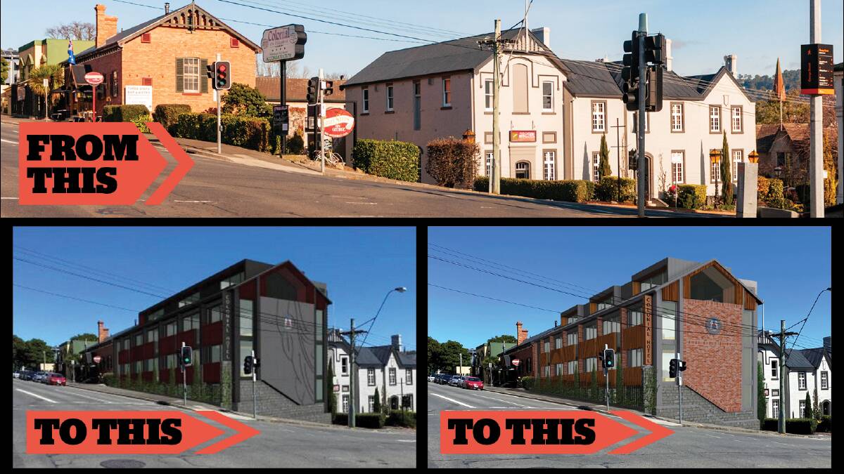 APPROVED: The Colonial Hotel development has been approved subject to several amendments at the City of Launceston Council meeting.