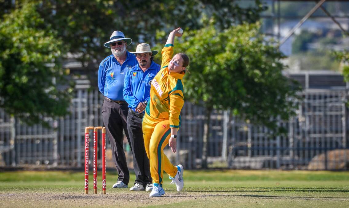 BOWLING: South Launceston and Amy Duggan shared the Greater Northern Cup women's title with Latrobe last season. Picture: Paul Scambler 