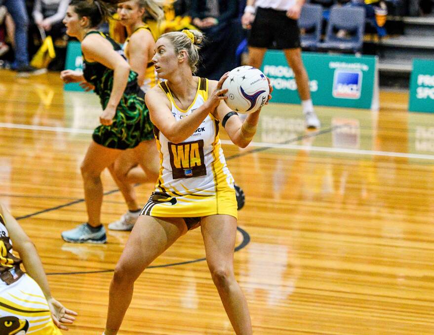 MILESTONE: Danni Pickett is set to reach her 150th state league game against Arrows on Sunday. Picture: Scott Gelston 