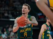 WINNER: Josh Adams has claimed the Tasmania JackJumpers' first-ever MVP award after an excellent debut season. Picture: Phillip Biggs