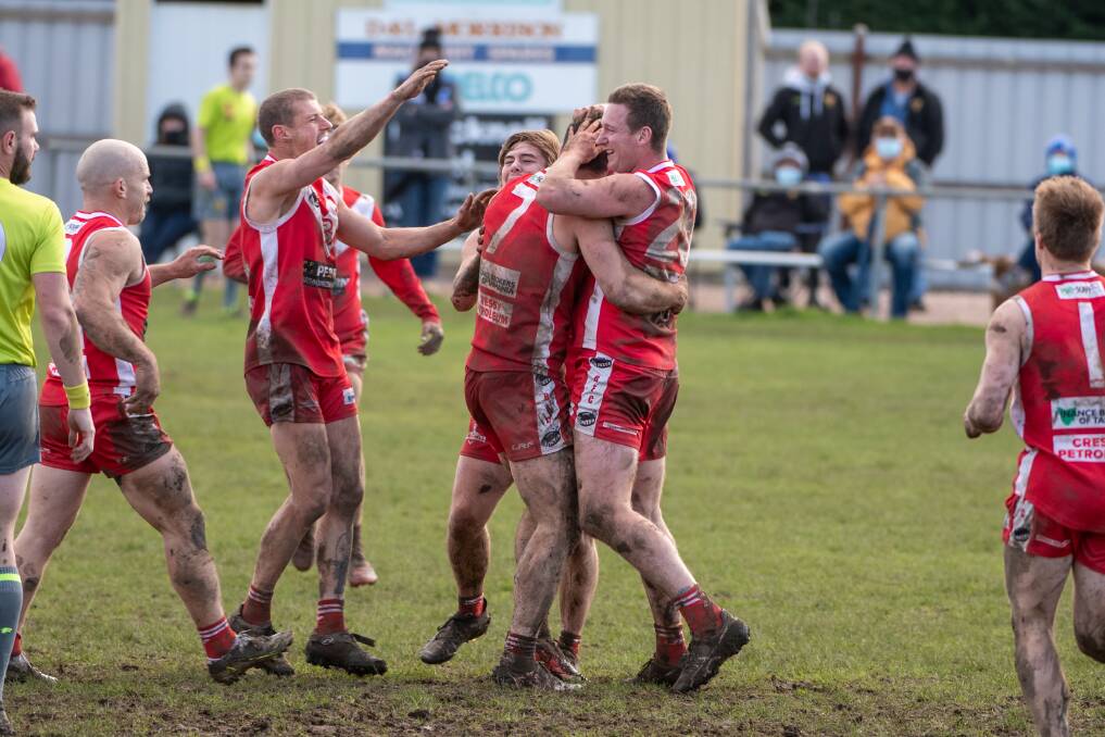 TOP NOTCH: Bracknell showed their finals credentials with a dominant display over Deloraine in the NTFA elimination final on Sunday to keep their grand final dream alive. Pictures: Paul Scambler
