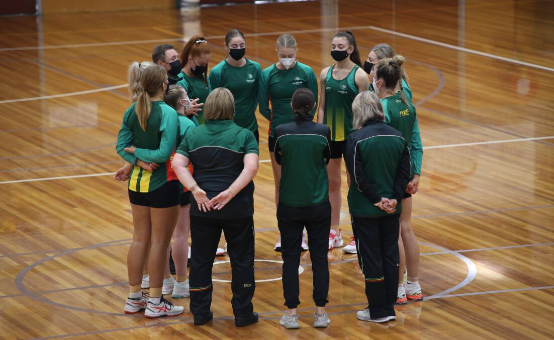 EFFORT: Tasmania recorded sixth-placed finishes in the netball championships for the under-17s and under-19s. Picture: Andrew Zielinski