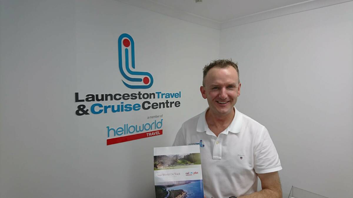 Launceston Travel and Cruise Centre co-owner Baden Brown is confident the local travel business can survive the pandemic. Picture: Supplied.