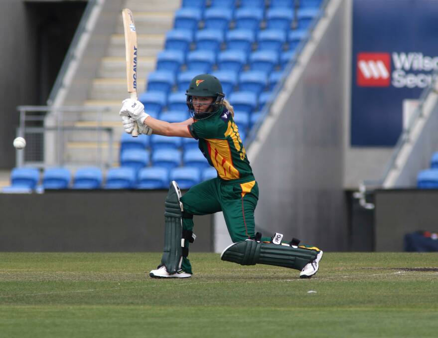 ABSENT: Nicola Carey will miss the Tasmanian Tigers clash with international duty. Picture: Rick Smith
