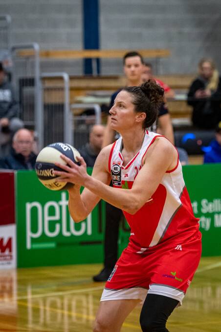Kelsey Griffin was the runner-up in the Launceston Tornadoes' MVP awards. Picture: Paul Scambler