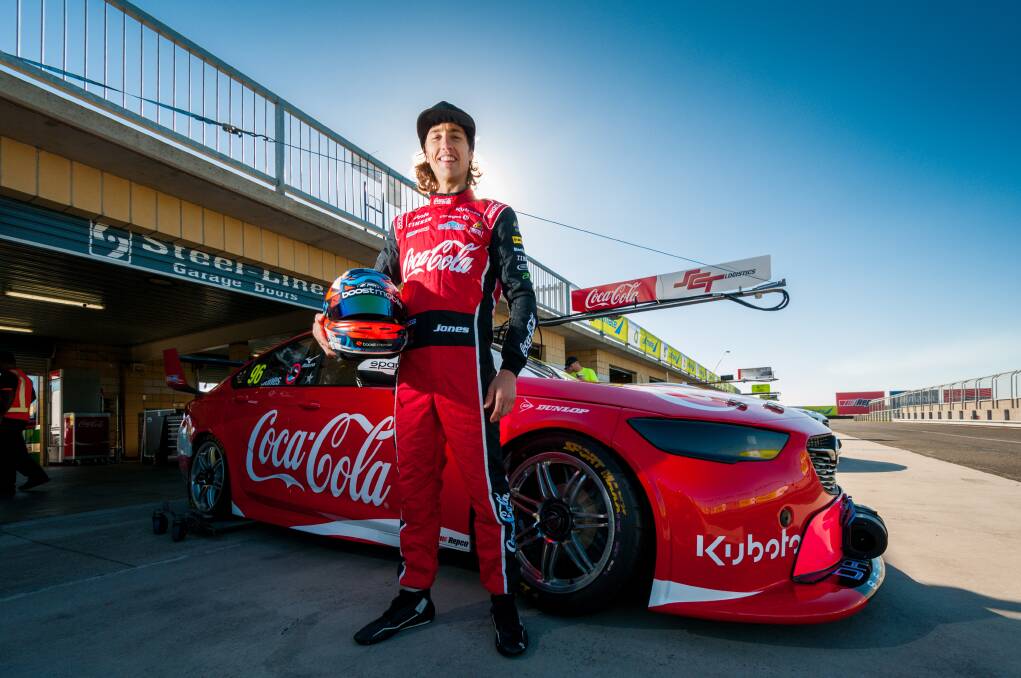 Brad Jones Racing young star Macauley Jones is one of a number of drivers eyeing off a good result in the Tasmania SuperSprint this weekend at Symmons Plains Raceway. Picture: Phillip Biggs