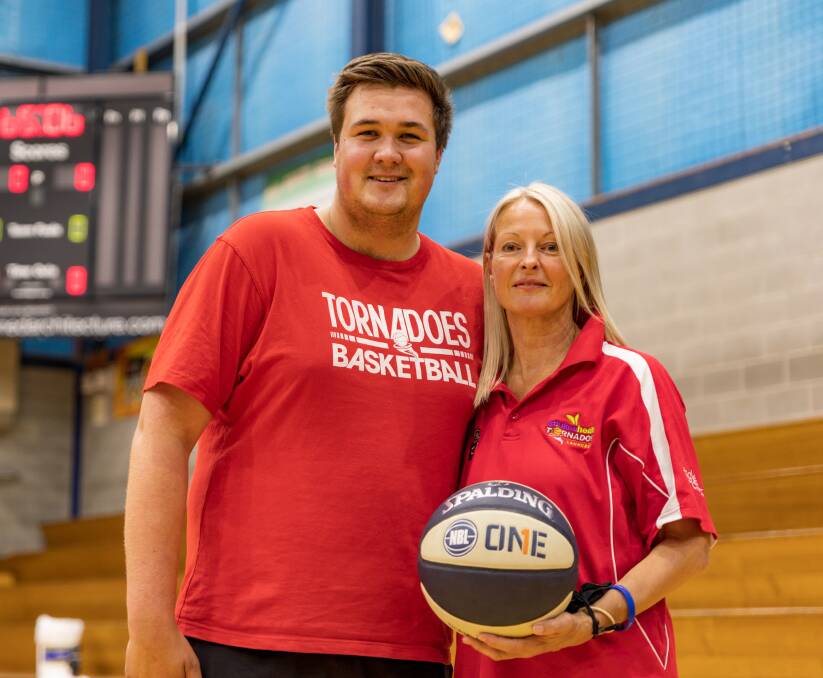 DYNAMIC DUO: New Launceston assistant coach Hayden Zasadny and Tornadoes' head coach Sarah Veale are ready to go for the new season. Picture: Cameron Towns