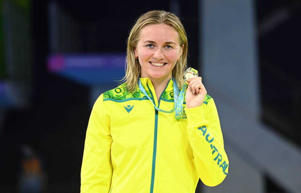 GAMES TIME: Launceston's Ariarne Titmus has been a standout performer in Birmingham. Picture: Commonwealth Games Australia