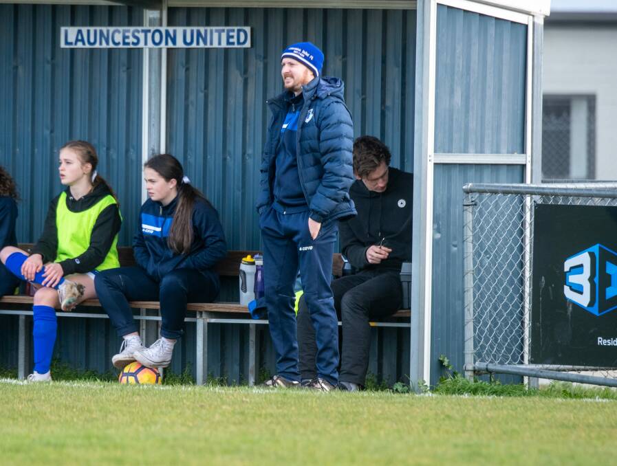 Launceston United co-coach Frank Compton was pleased with his side's efforts against Taroona FC.