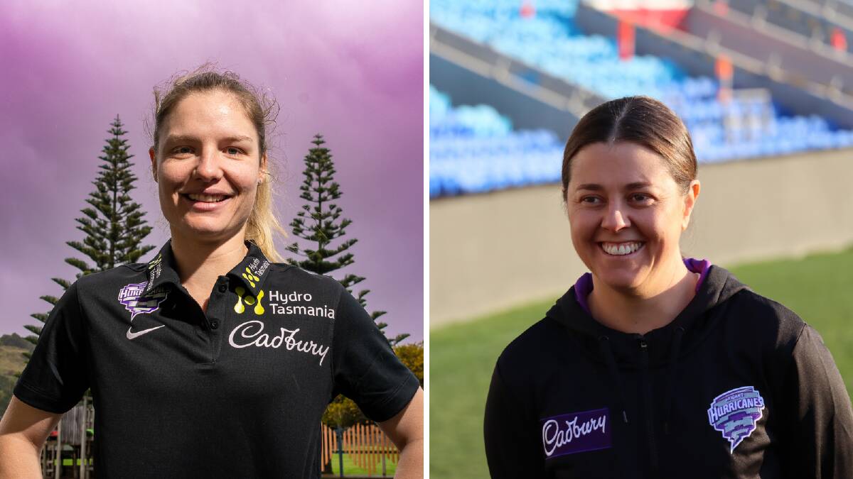 NATIONAL TEAM: Tasmania representatives Nicola Carey and Molly Strano have earned Australian selection for the upcoming series.