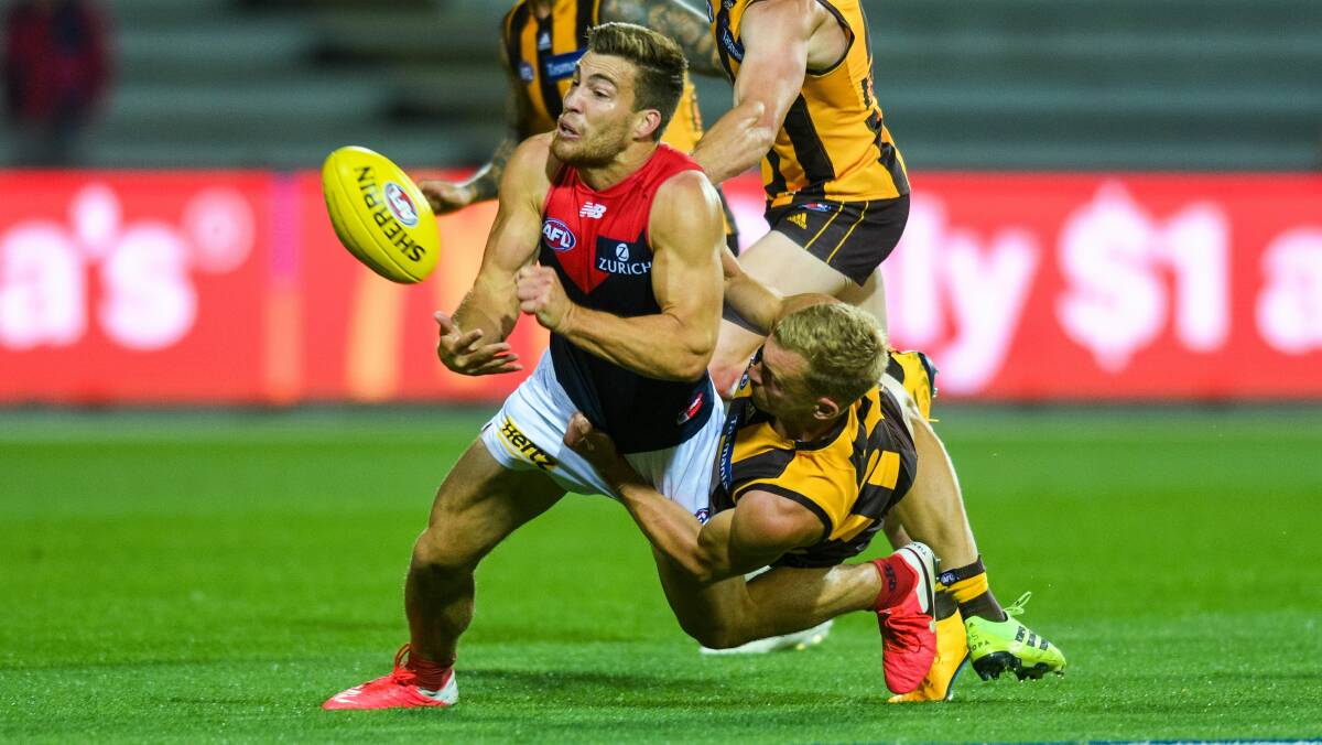 SUPERSTAR: Jack Viney is one of Dr Frank Madill's favourite Melbourne players and will take part in the grand final. Picture: File