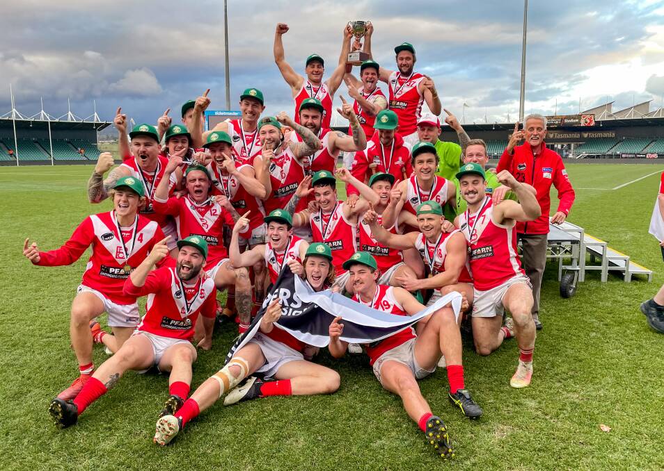 PREMIERS: Bracknell enter the new season as reigning premiers following last year's breakthrough premiership in the NTFA premier division. Picture: Phillip Biggs
