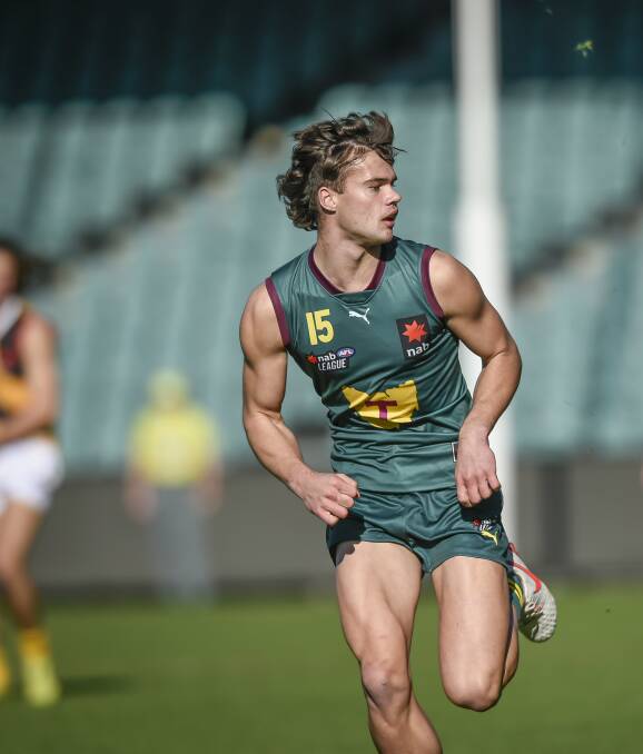 RETURNED: Co-captain Lachie Cowan has returned to the Tasmania Devils' line-up ahead of their clash against Eastern Ranges. Picture: Craig George