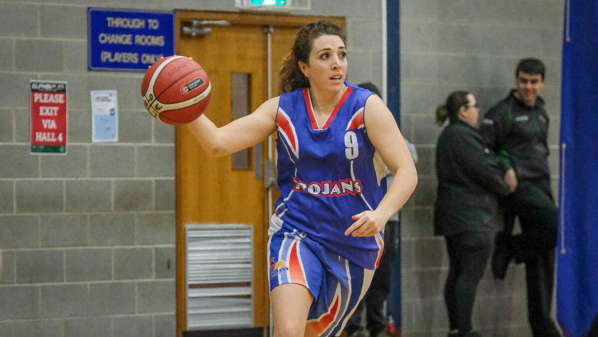 GRAND FINAL BOUND: The Westside Trojans are set for the LBA grand final in the women's division after an impressive performance midweek. Picture: Craig George