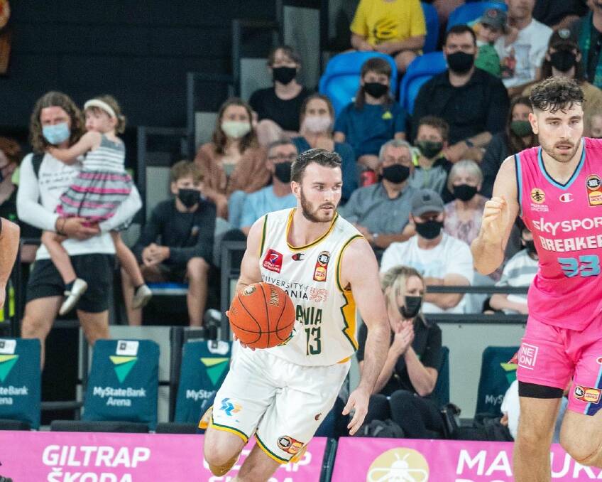 SIGNED: Sean Macdonald will suit up for the JackJumpers in their second season in the NBL. Picture: Twitter