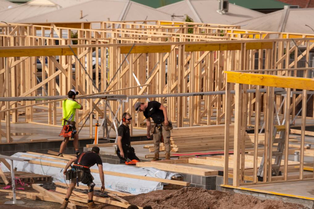 Northern Tasmania builders are facing shortages and administrative delays as they aim to complete HomeBuilder projects. Picture: Simon Sturzaker