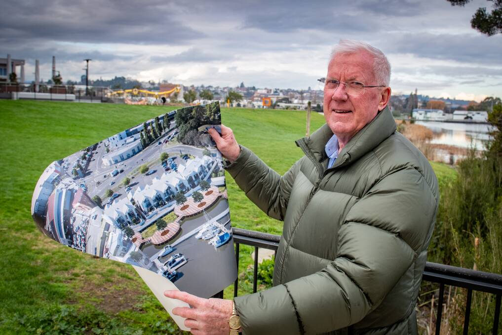 APPROVAL: Prominent developer Errol Stewart approves of some of the proposed ideas revealed in the TEMT report. Picture: Paul Scambler
