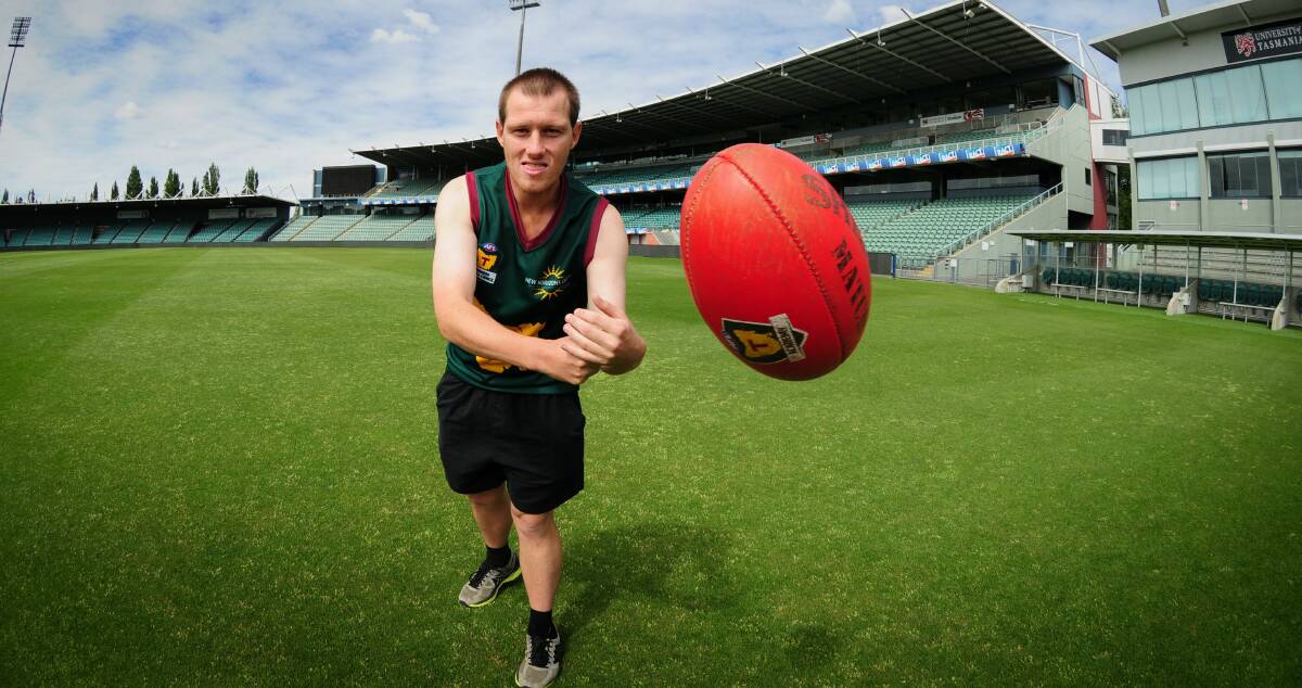 NEW PATHWAY: Tasmanian AFL National Inclusion Carnival player Alan Dengate is excited about AFL Tasmania's plans for a national inclusion academy. Picture: File
