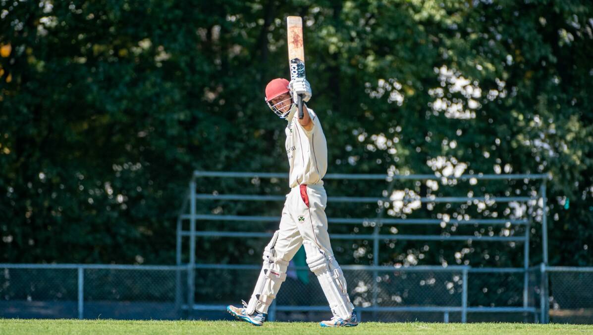 LEADER: Westbury captain Daniel Murfet top-scored in his side's first innings. Pictures: Paul Scambler