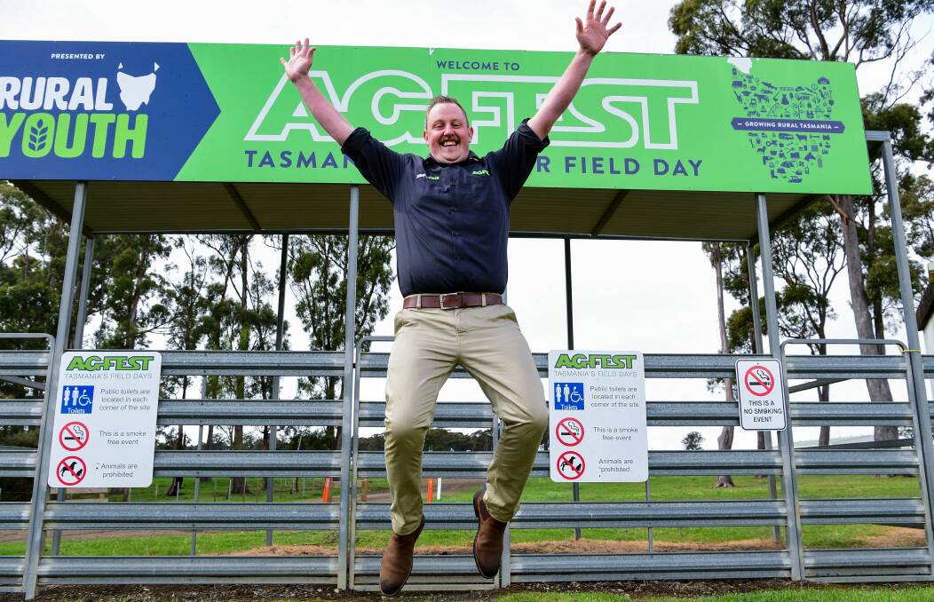 BACK ON: AgFest will remain a solo act when it returns in 2021. Chairman Ethan Williams is pictured. Picture: Neill Richardson.