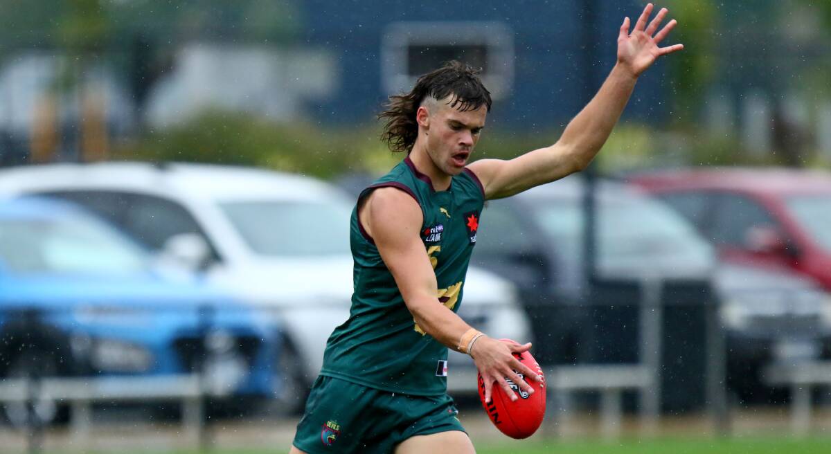 NAMED: Lachie Cowan and seven other Tasmanians have made the Allies squad for the under-18 championships. Picture: Rodney Braithwaite 