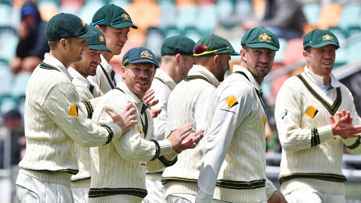 BACK AGAIN: Australia has not played a Test match at Hobart's Bellerive Oval since losing to South Africa by an innings and 80 runs in 2016.