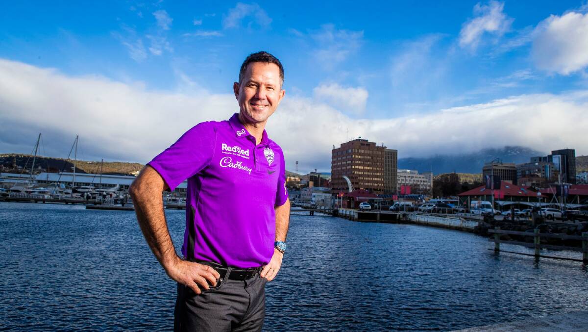 WAIT AND SEE: Ricky Ponting and the Hobart Hurricanes will be part of the BBL's new draft. Picture: Cricket Tasmania/Hobart Hurricanes.
