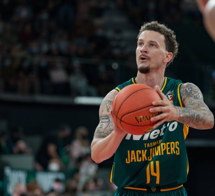 DECISION: The Tasmania JackJumpers are hopeful of keeping Josh Adams despite interest from overseas clubs. Picture: Phillip Biggs